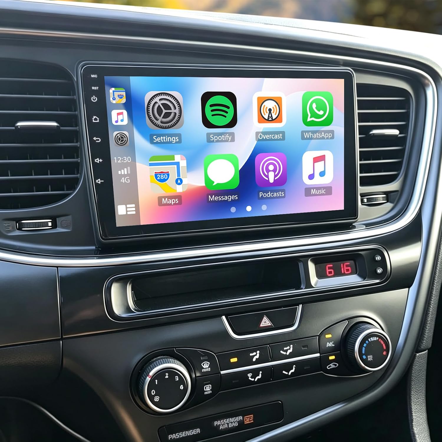 4+64G Car Stereo for Kia Optima K5 2011 2012 2013 2014 2015 Wireless Carplay Android Car Radio, 9 Inch Touchscreen with Android Auto 5G WiFi GPS Navigation FM RDS AHD Backup Camera
