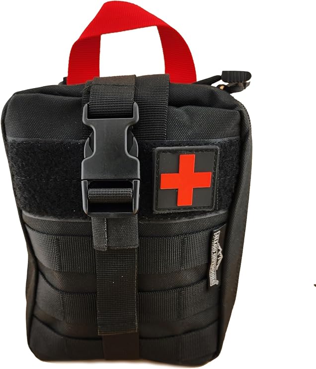 Ultimate Survival and Med Kit Military Combat Spec Tactical Trauma Kit for First Aid Response and Survival