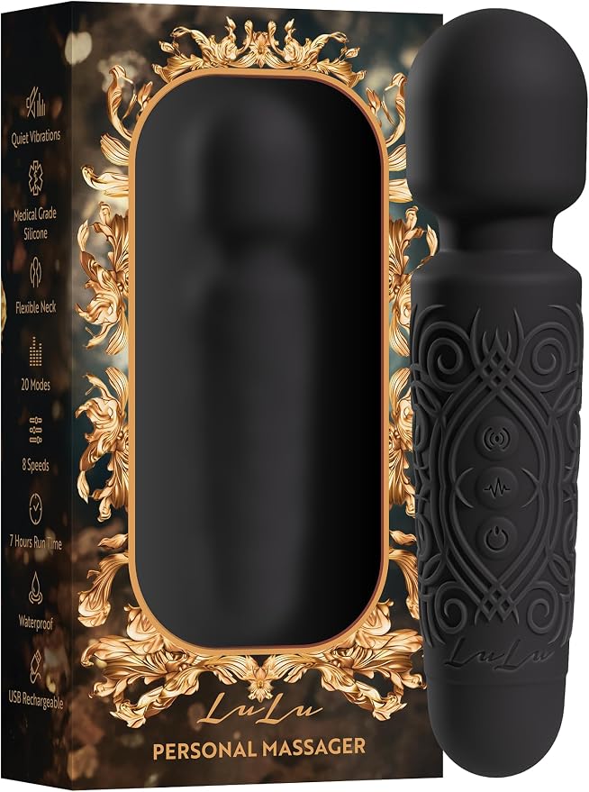 Amazon.com: LuLu Premium Mini Wand Vibrator for Women: Multi-Function