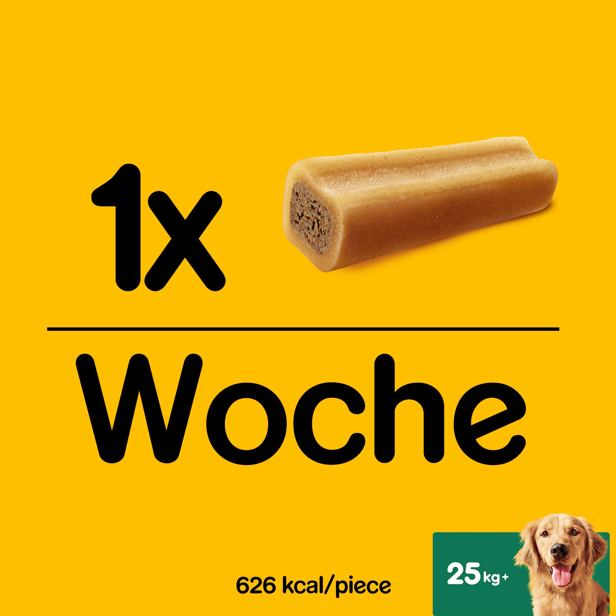 Pedigree Riesenknochen Maxi Hundesnack / 12 Packungen (12 x 210 g)
