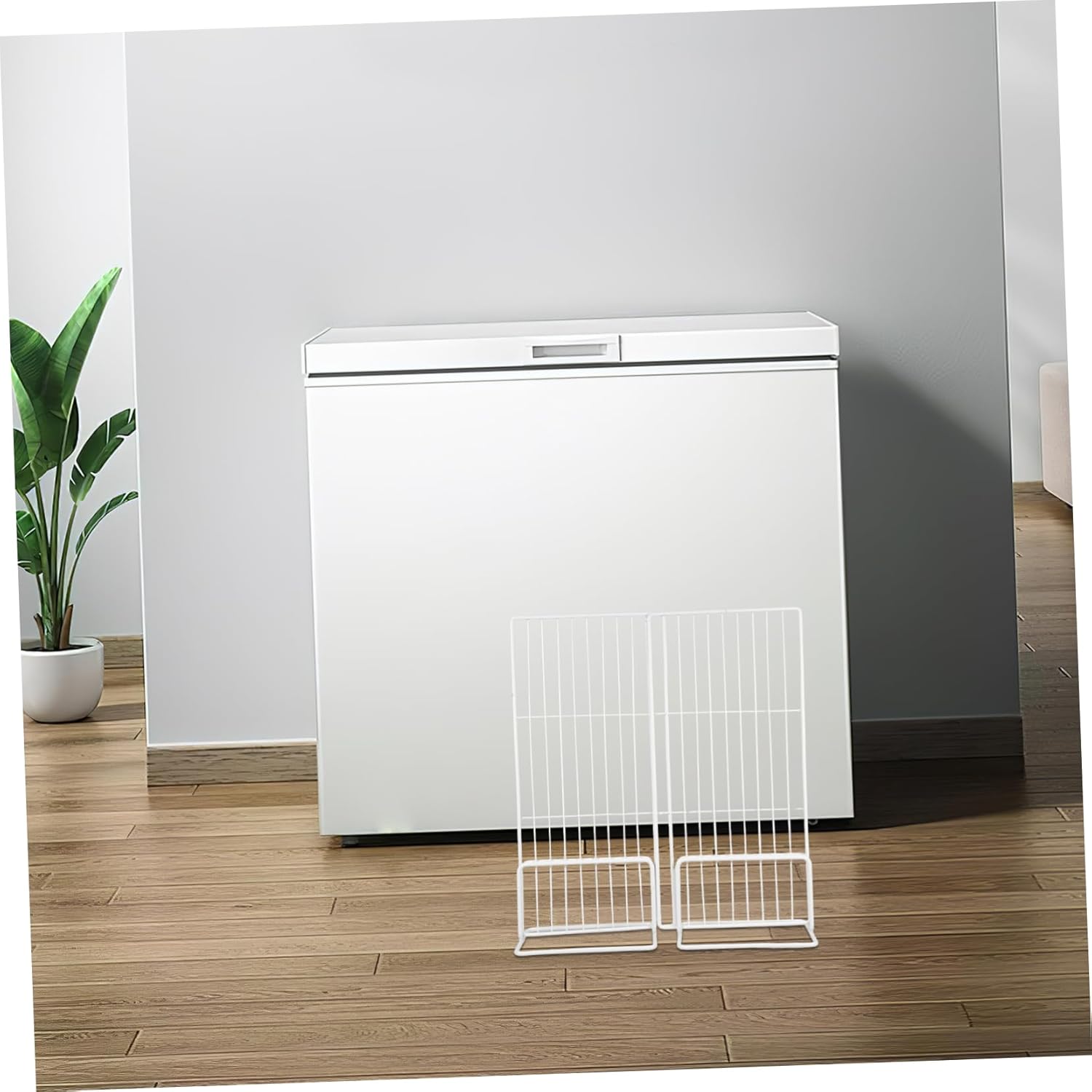 Fridge Shelf Organizers Freezer Separator Plastic Mesh Divider for Refrigerator