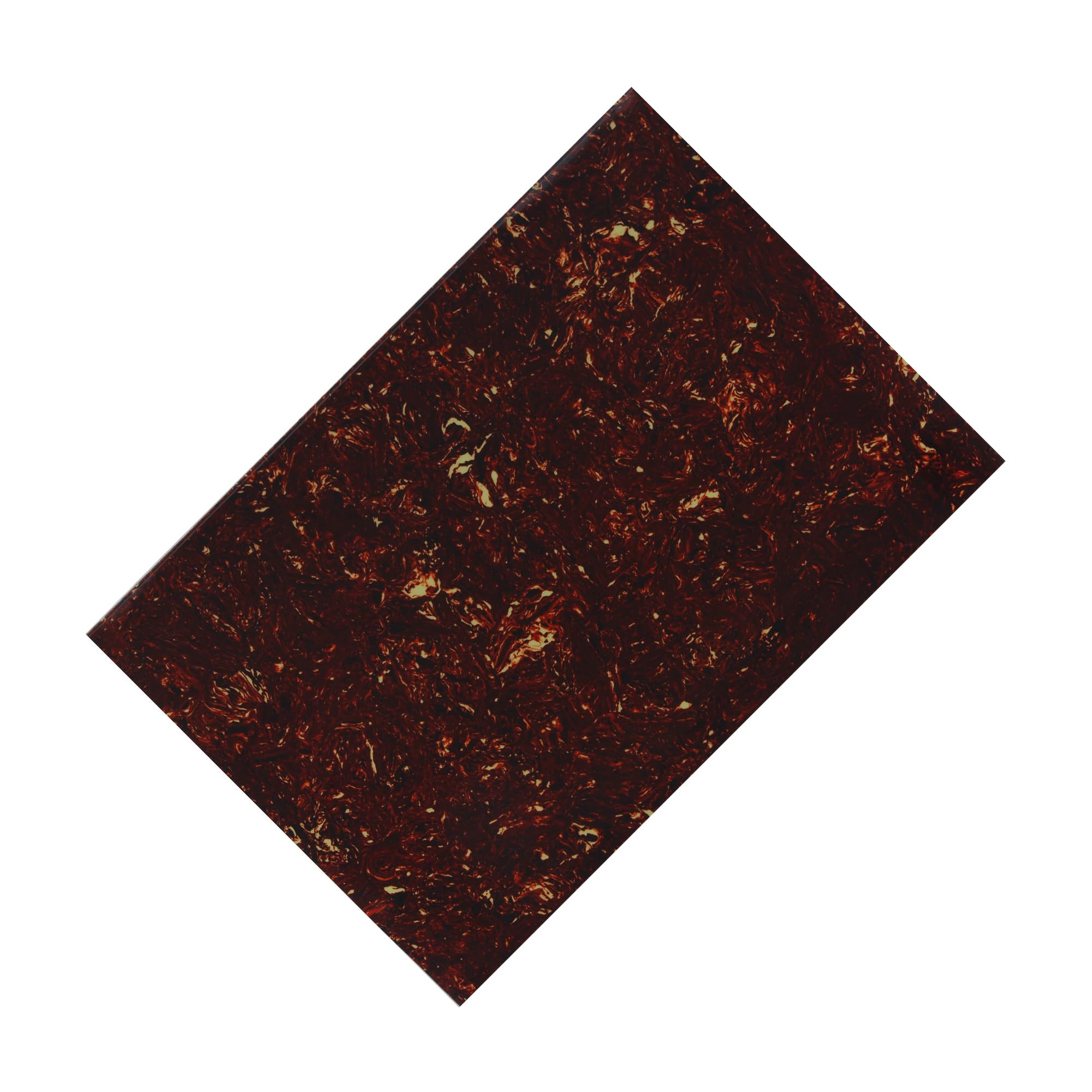 FLEOR 430 * 290 Blank Chitarra Elettrica Basso Battipenna Materiale Scratch Plate Sheet,4Ply Brown Tortoise Shell