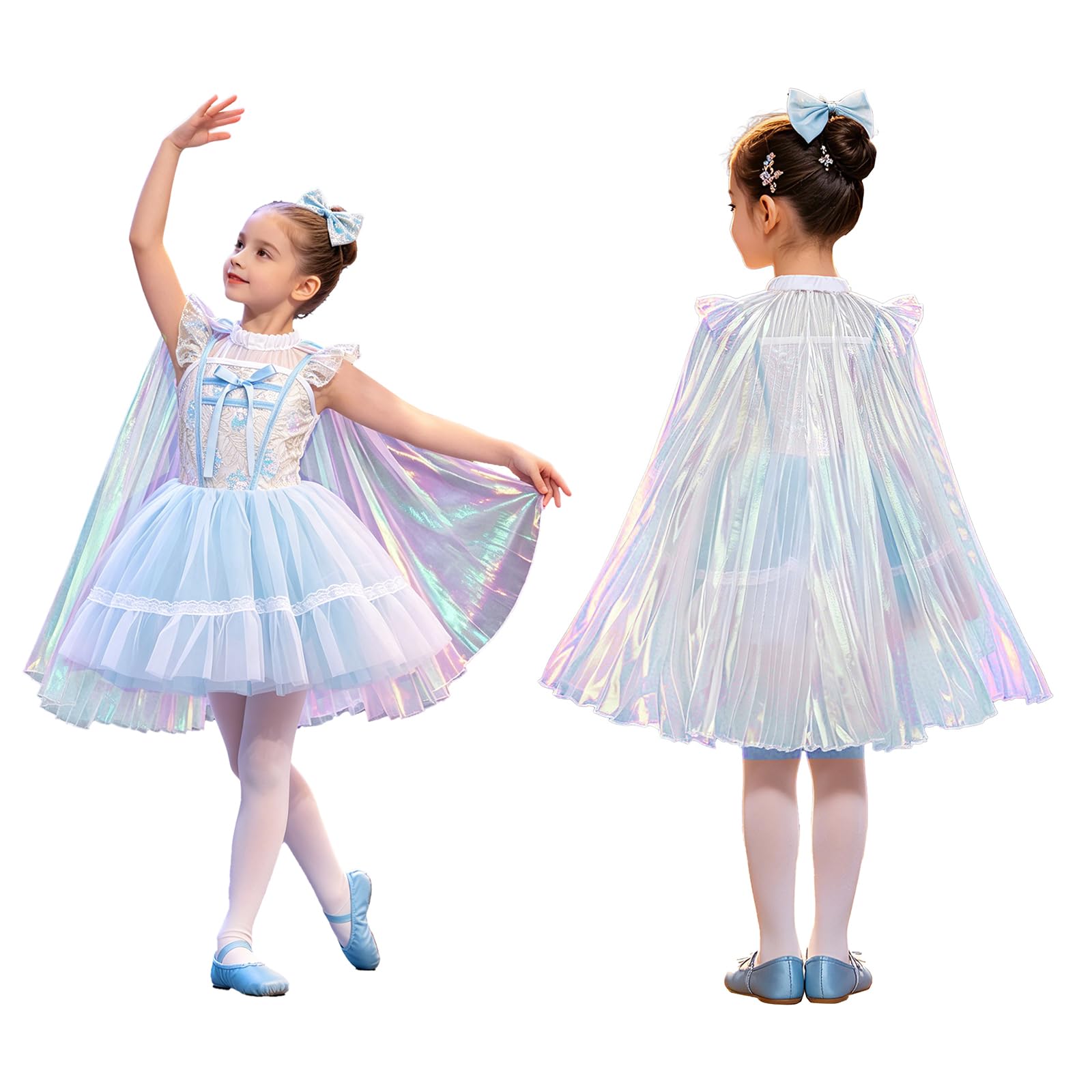 Jupe ballet tutu de cha cha de qualité supérieure pour cours de danse - 8