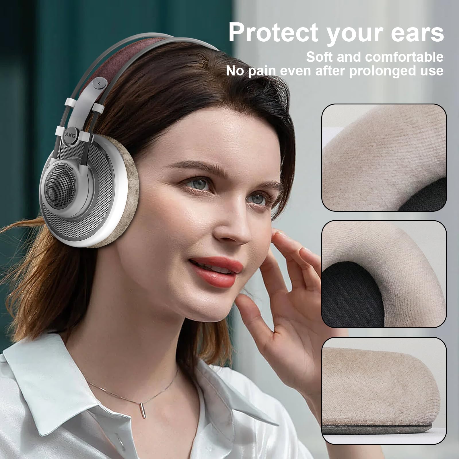 Amazon.com: K712 Ear Pads Replacement Ear Cushions Compatible with