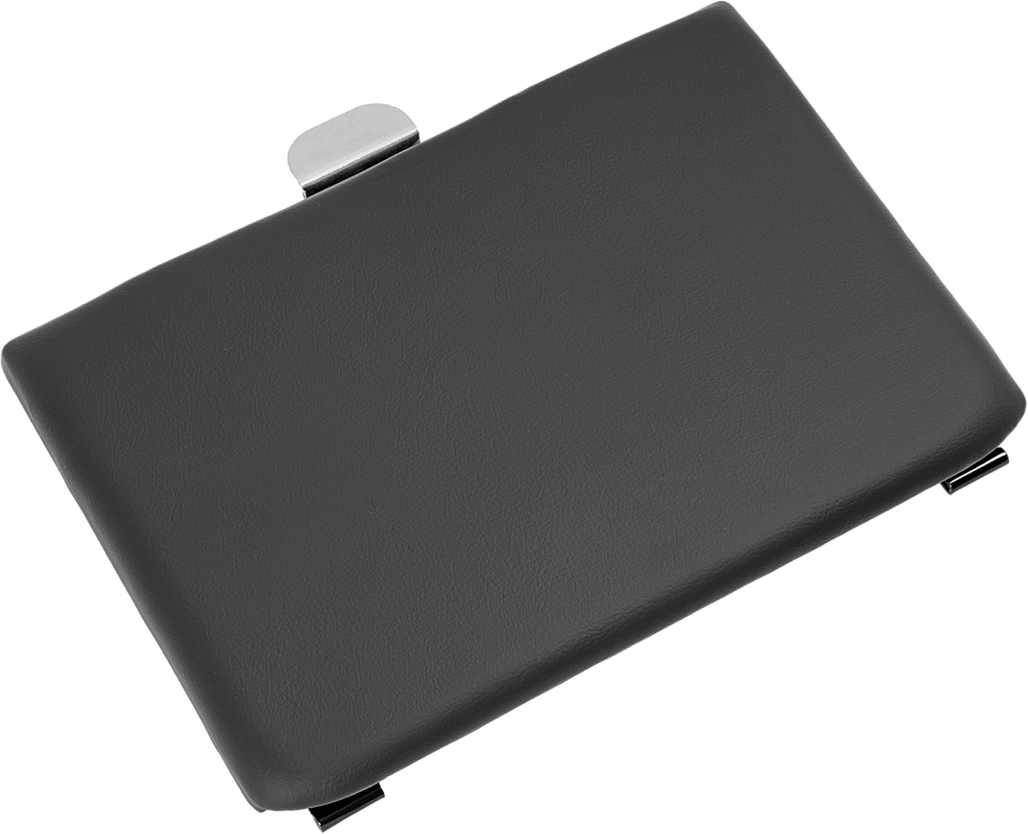 Center Console Lid Compatible with 1999-2010 Ford F-250 F-350 Super Duty Plastic & Aluminium Powder Coated Black