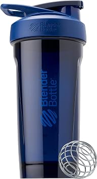 BlenderBottle Sport Flip Tritan Shaker Bottle 24 oz Blue
