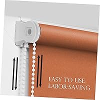 Vista 9 de IMIKEYA Cortinas con bloqueo solar, 1 juego de persianas enrollables para ventanas, herrajes enrollables, soportes enrollables para ventana