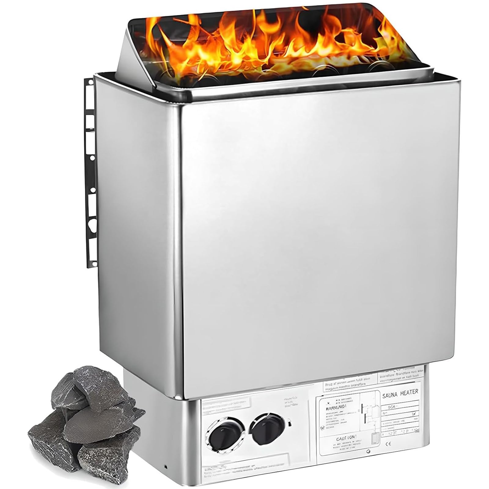 Sauna Heater Stainless Steel Dry Sauna Stove with Internal Controller 9KW