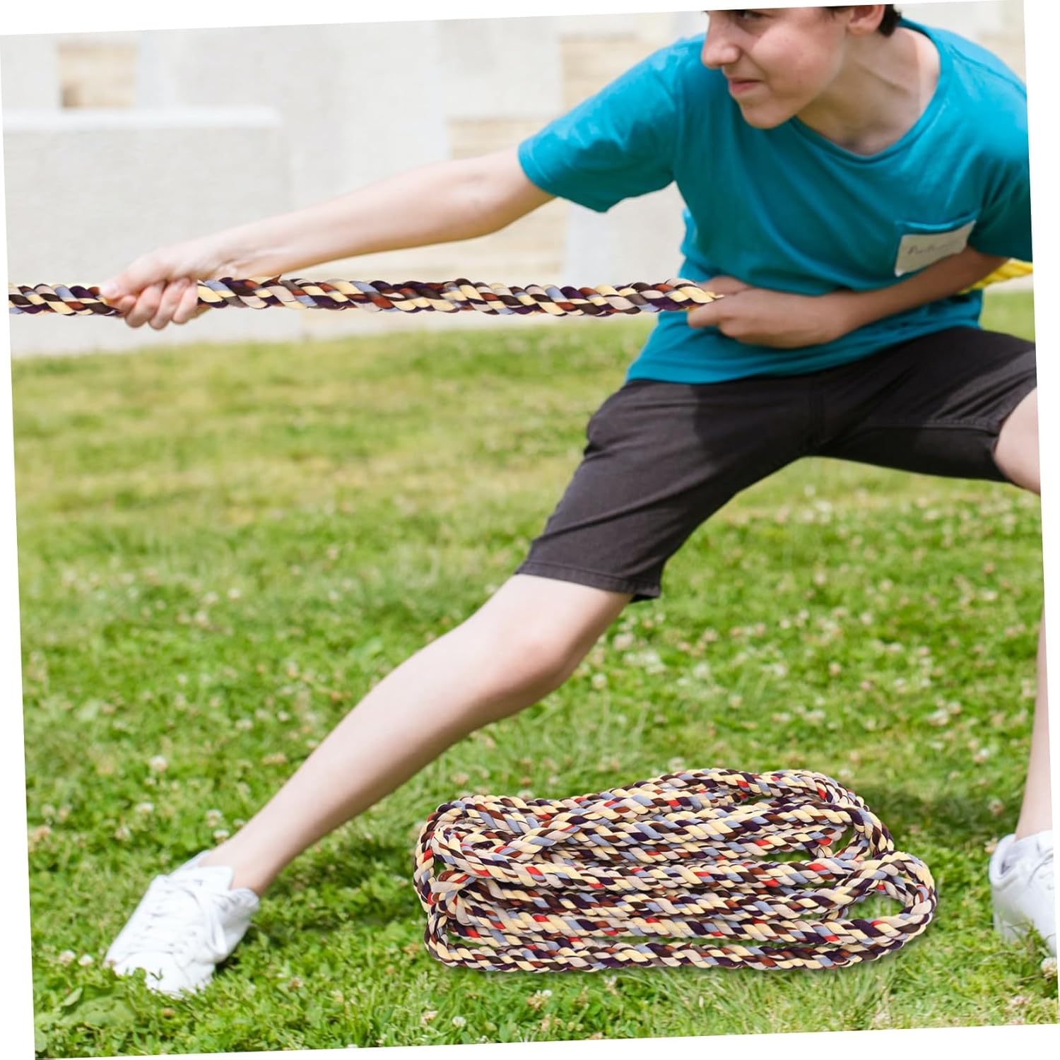 Tug of War Rope Family Pulling Tug of War Game Thick Rope Tug Outdoor Rope Party Heavy Sports Camping