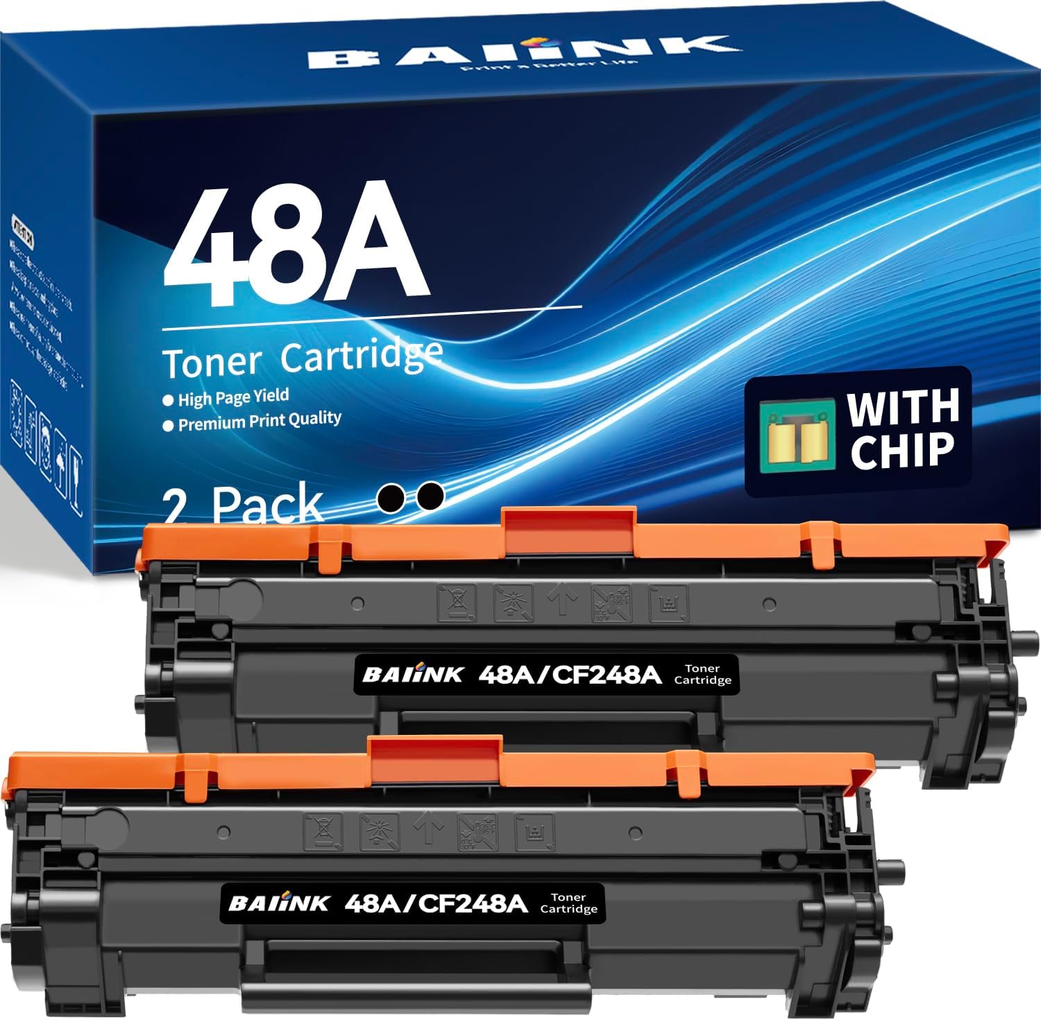 OEM HP MICR-THN-48A, CF248A MICR, 48A MICR MICR Toner Cartridge, 1000-page, High Yield, Use In LaserJet Pro M15 M15w MFP M28 M28w M29 M29w - Foto 5