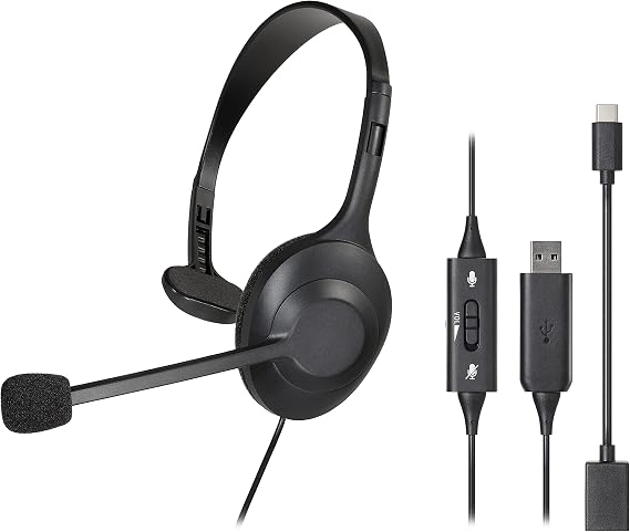 Audio-Technica ATH-101USB Single-Ear USB Headset