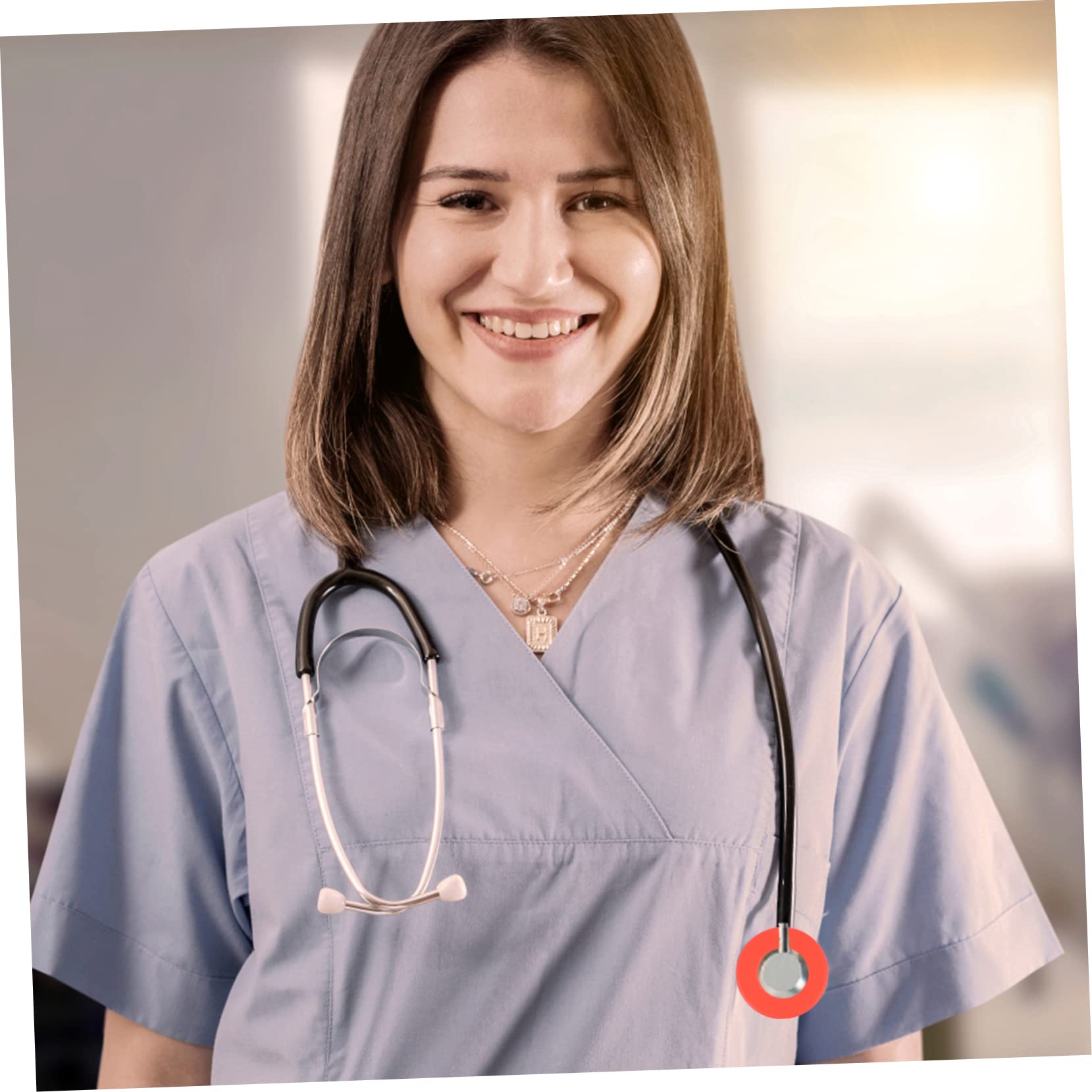 SOESFOUFU Replacement Non- Non- Non-Medical Stethoscope Head Covers 16pcs Covers for