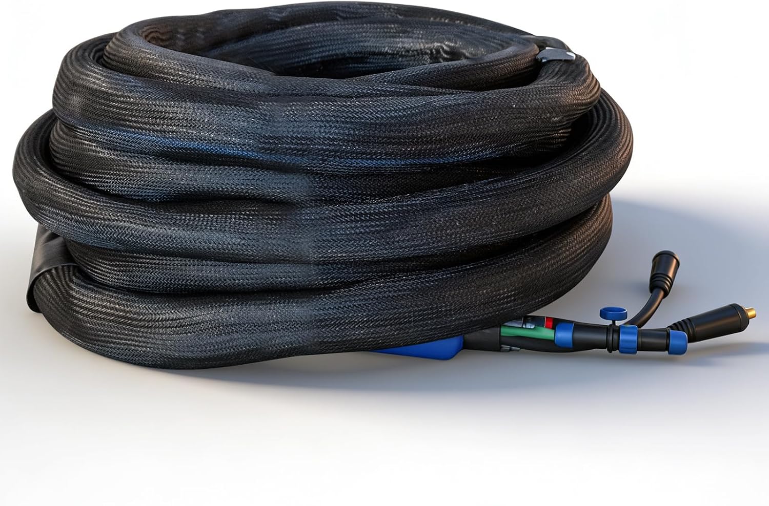 Polyurethane Heating Hose 59INCH/15M Foam Heated Pipe Compatible with Graco Spray Machines, Hose Heater for Polyurea and Polyurethane Two-Component Materials