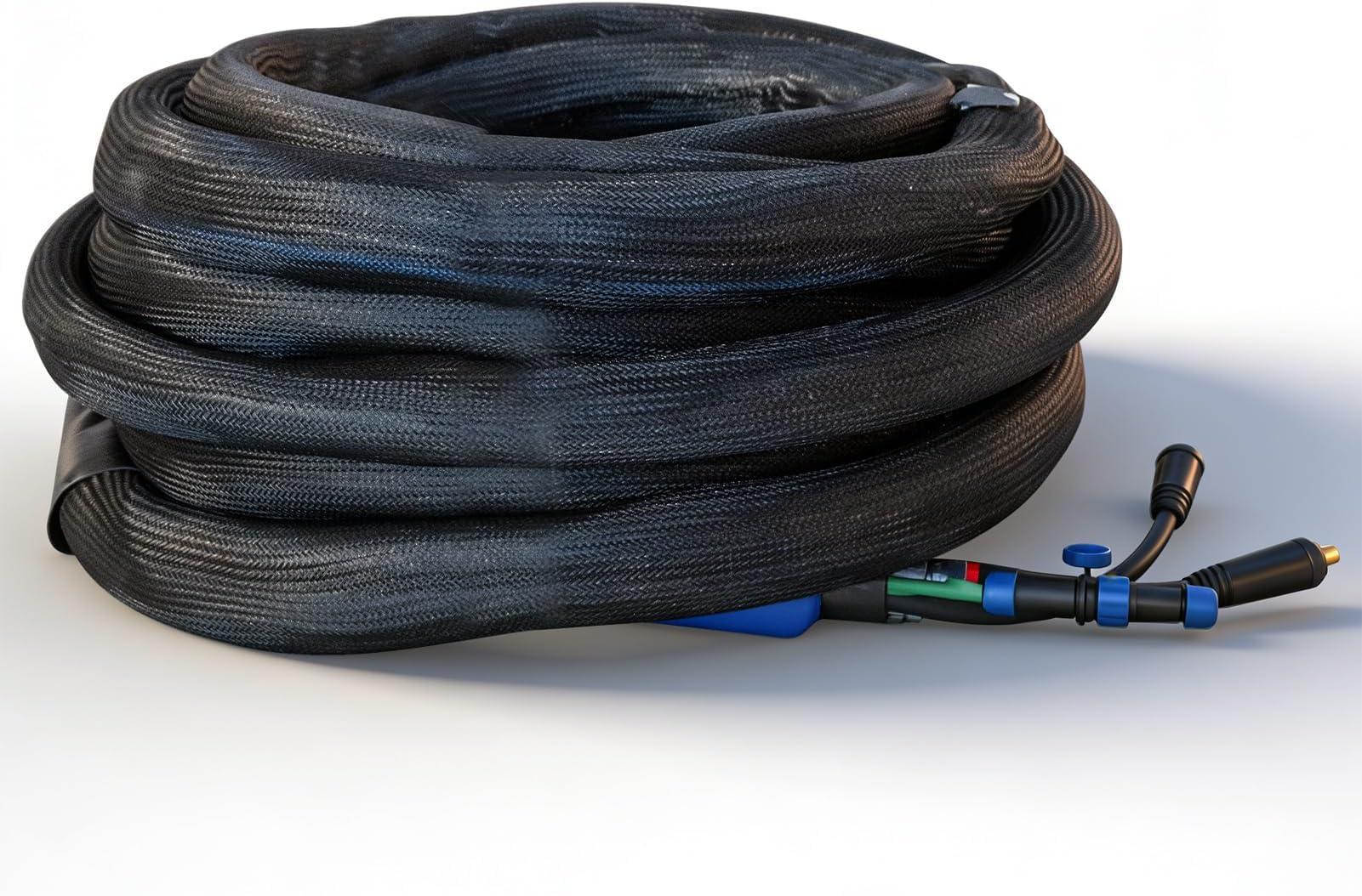 Polyurethane Heating Hose 59INCH/15M Foam Heated Pipe Compatible with Graco Spray Machines, Hose Heater for Polyurea and Polyurethane Two-Component Materials