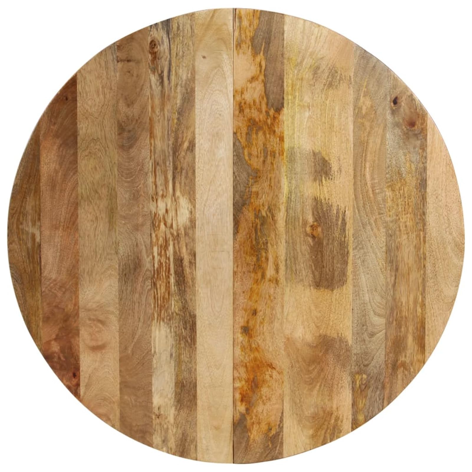 Gecheer Mesa de Comedor 110x75 cm Madera Maciza de Mango