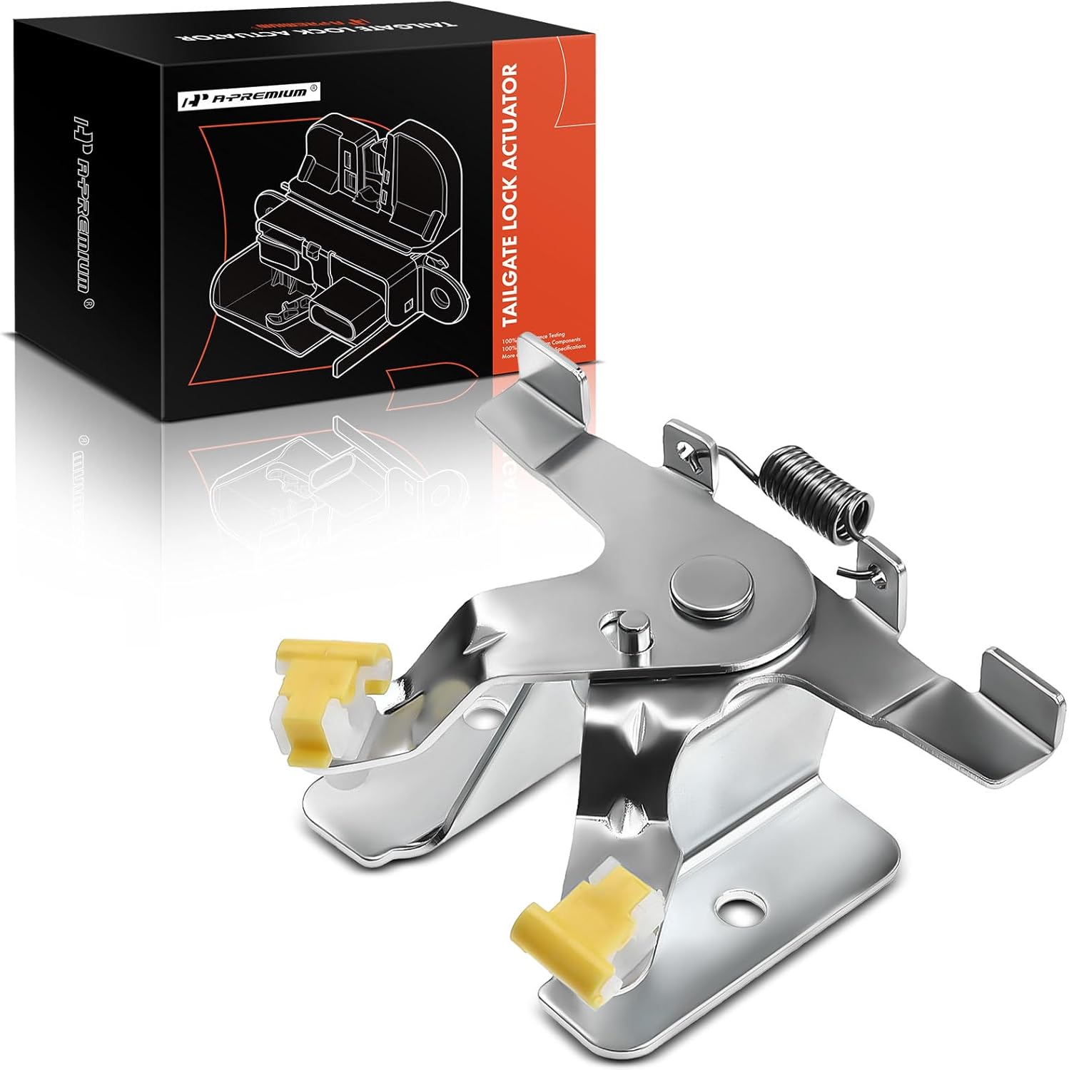 A-Premium Trunk Latch Compatible with Ford F-150/F-250 1987-1996, Ranger/F-350 1987-1997, F Super Duty/F53/F59 1988-1997, F-250 HD 1997, Rear Tailgate Lock Latch Actuator