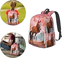 Vista 16 de 16 inch backpack Galaxy Howl Wolf Laptop Backpack Full Print School Bookbag Shoulder Bag for Travel Daypack