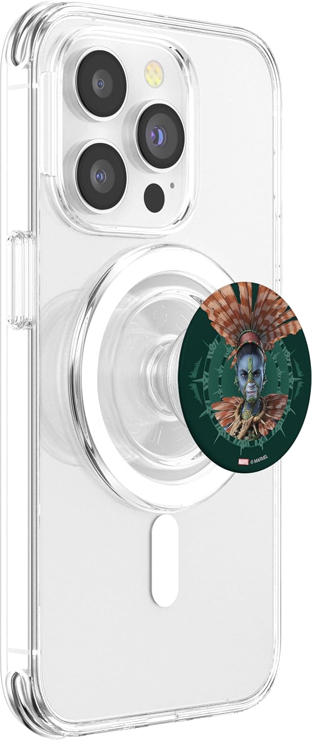 Marvel Black Panther: Wakanda Forever Namora Atlantis Face PopSockets MagSafe PopGrip for iPhone