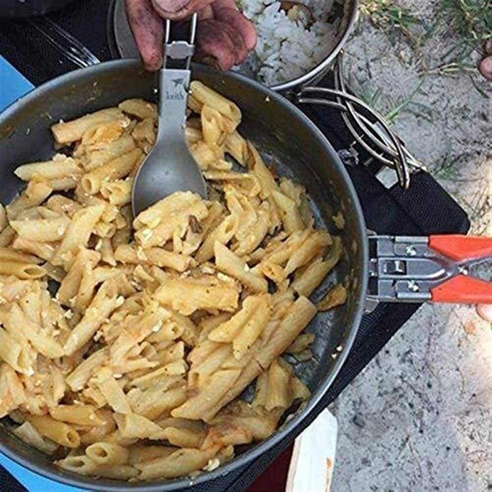 Kemping zastawa stołowa na zewnątrz kemping turystyka piesza piknik przenośny twardy stop aluminium 0,9 l patelnia składany uchwyt na zewnątrz na piknik zastawa stołowa