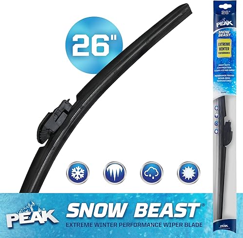 Miniatura 2 de PEAK Snow Beast - Escobilla para limpiaparabrisas de invierno, 26 pulgadas