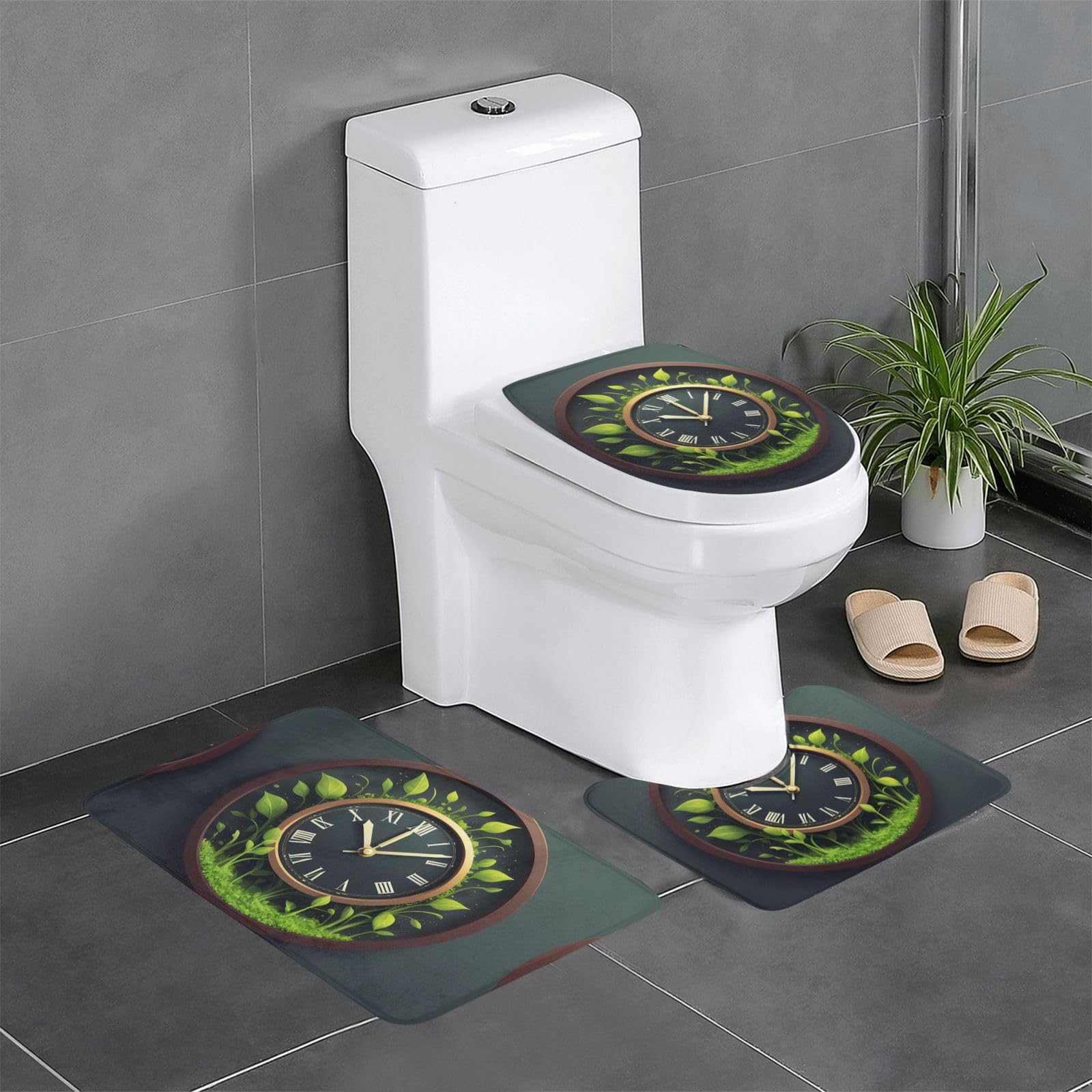 Tapis de salle de bain anti-glisse pour sécuriser les sols humides de vos toilettes