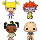 Funko POP! TV Nickelodeon: Rugrats Collectors Set - 4 Figure Set: Angelica, Chuckie, Susie, & Tommy (Possible Chase Variant)