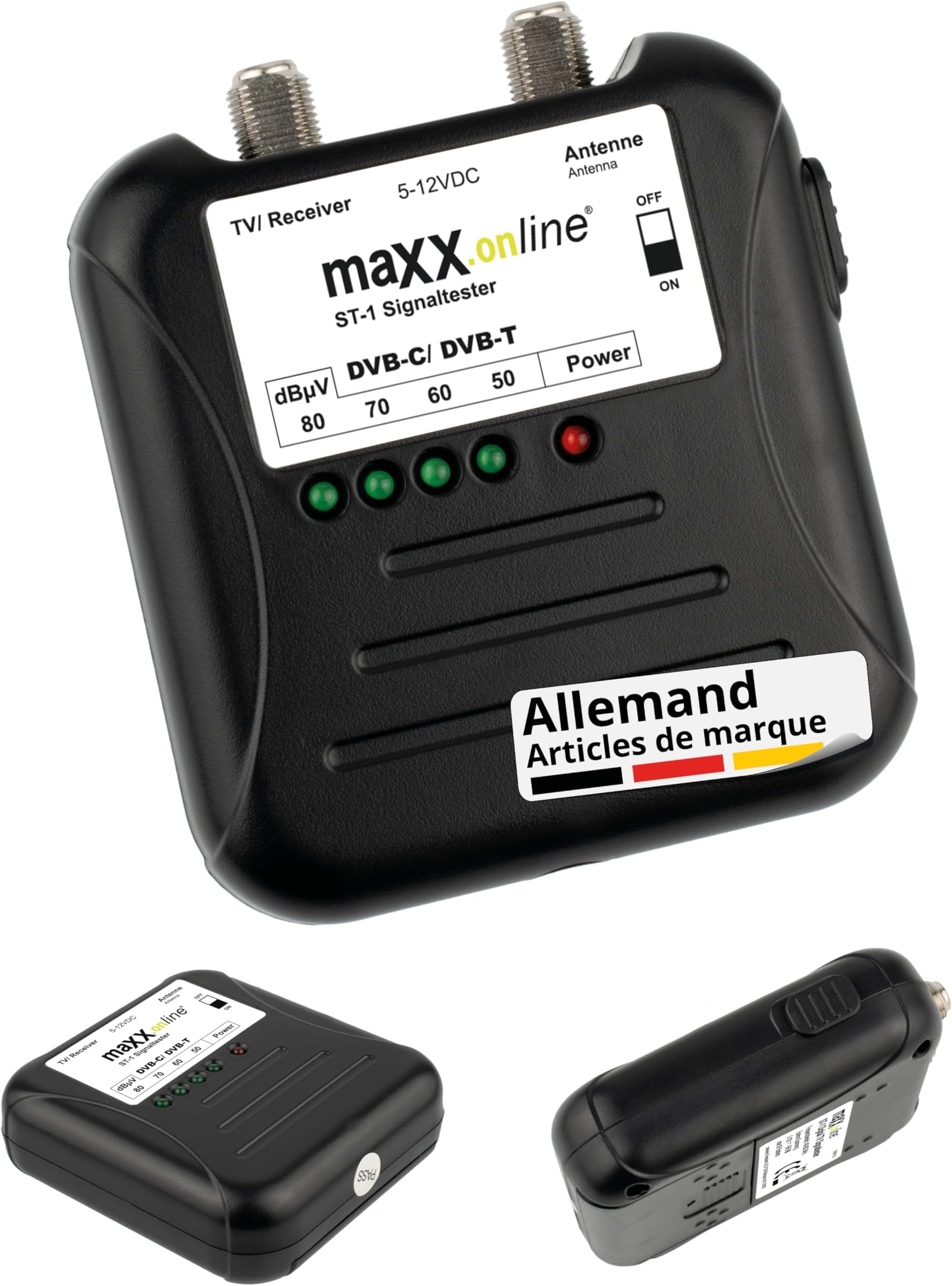 ST-1 40-862MHz DVB-C DVB-T Analog Digital TV Signal Tester