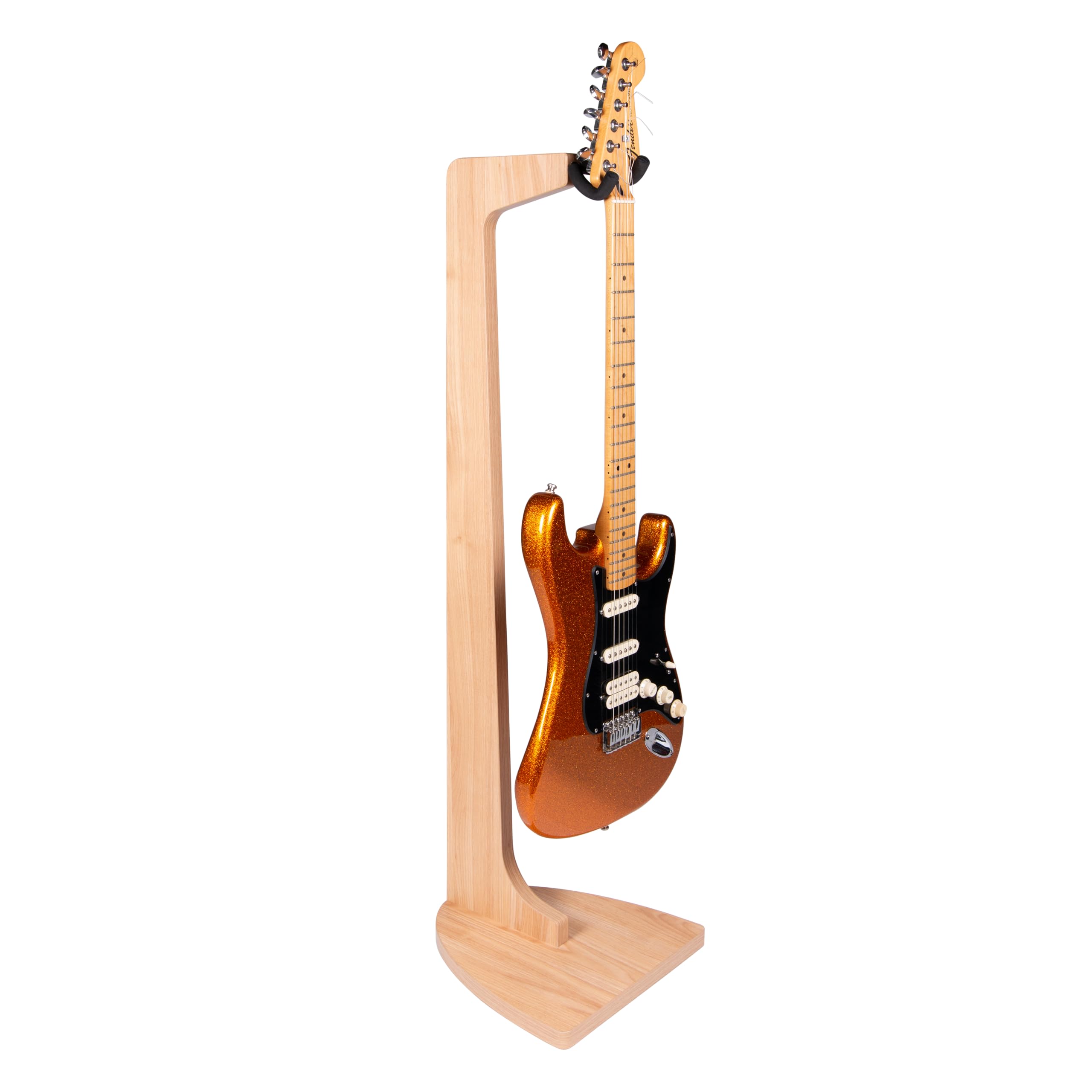 Gator Frameworks Elite Series hängender Gitarrenständer aus Holz, geeignet für Akustik- und E-Gitarren, natürliche Ahorn-Oberfläche (GFW-ELITEGTRHNGSTD-MPL)