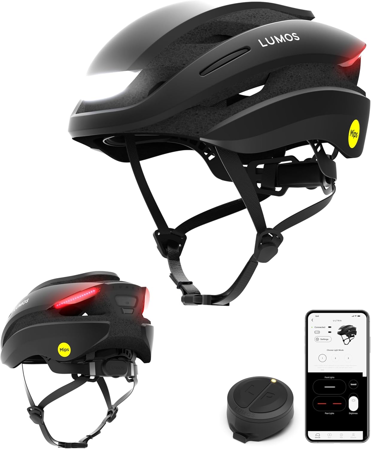 Lumos Ultra Smart Bike Helmet | Customizable Front