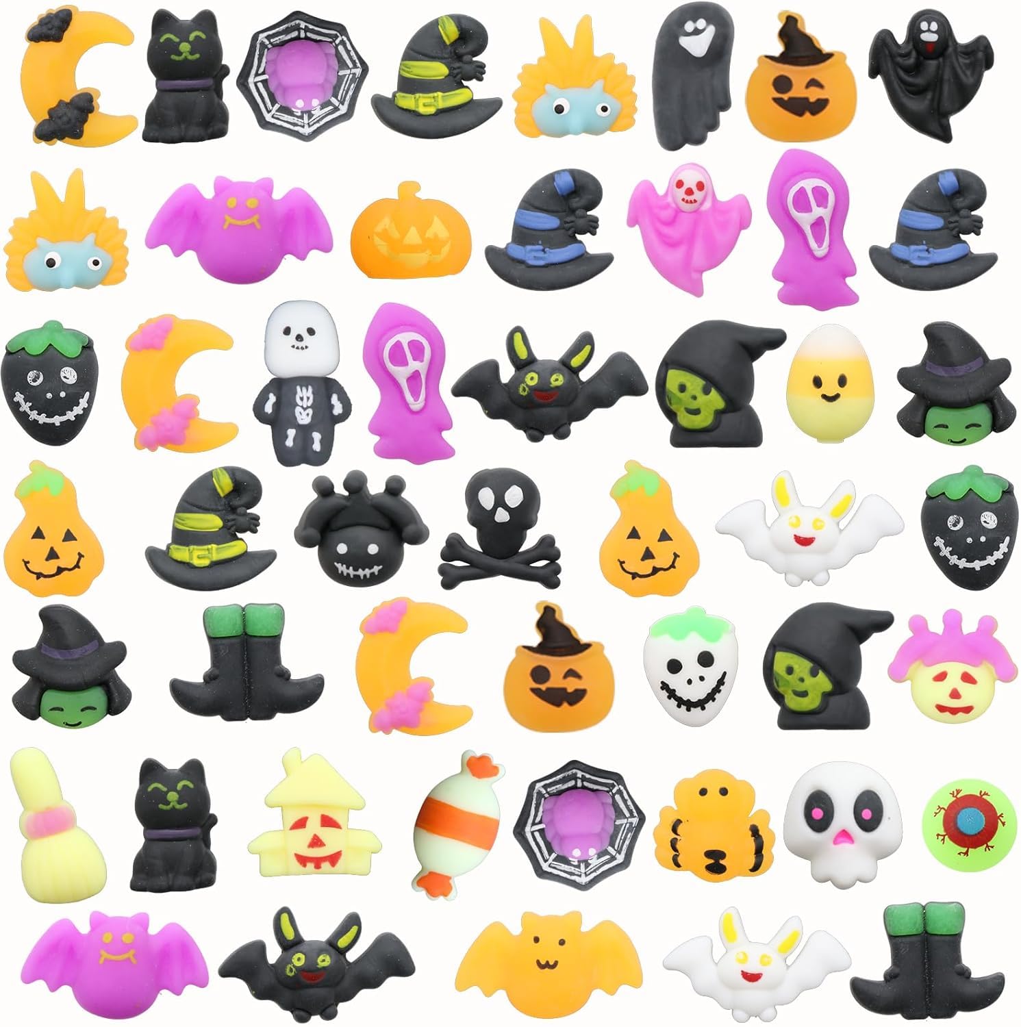 ANAB GI 5 Pcs Halloween Party Favors Mochi Squishy Toy,Mini Squishies Cute Squeeze Toy Stress Reliever Anxiety Packs for Boys and Girls (B0DFM6G7TL) Amazon Price History, Amazon Price Tracker