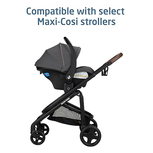 Miniatura 7 de Maxi-COSI Mico Pro Infant Car Seat, Baby Travel Seat with Adjustable Base, Stroller-Ready, Easy-Install Latch, Lightweight Design, Fits 430 lbs, Sea
