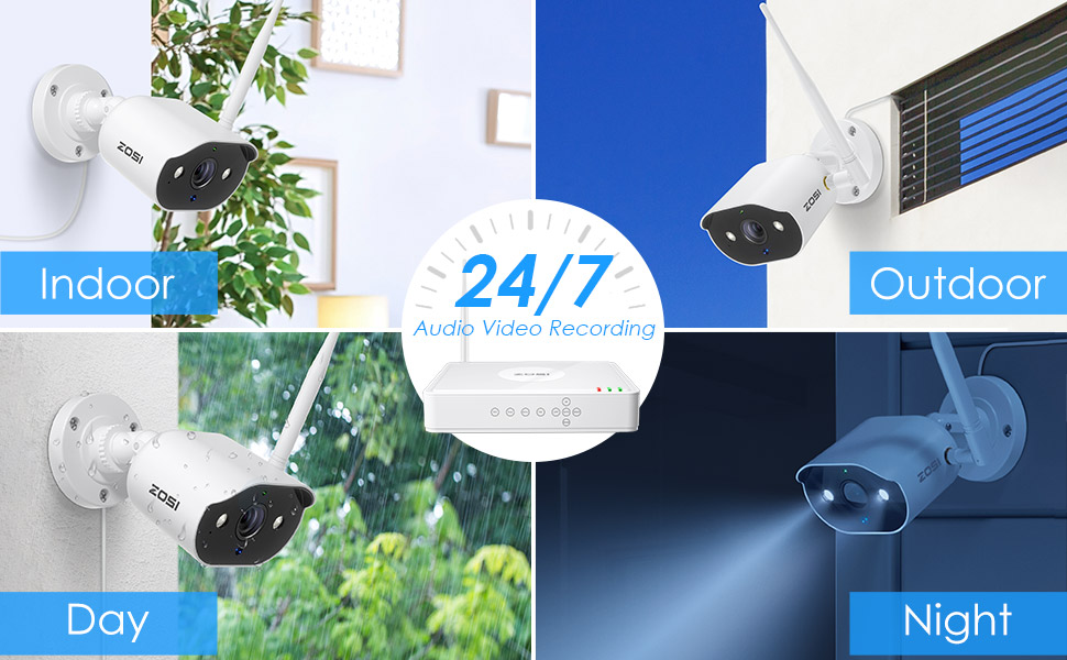 Amazon.com : ZOSI ZG3022S Add-on Camera 1080P HD 2.0MP Wireless IP