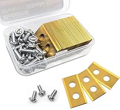 LURICO Robot Lawn Mower Blade, Pack of 30 Robot Lawn Mower Blades, Screws Included, Compatible with Worx Husqvarna Landroid Landxcape Einhell Kress Gardena