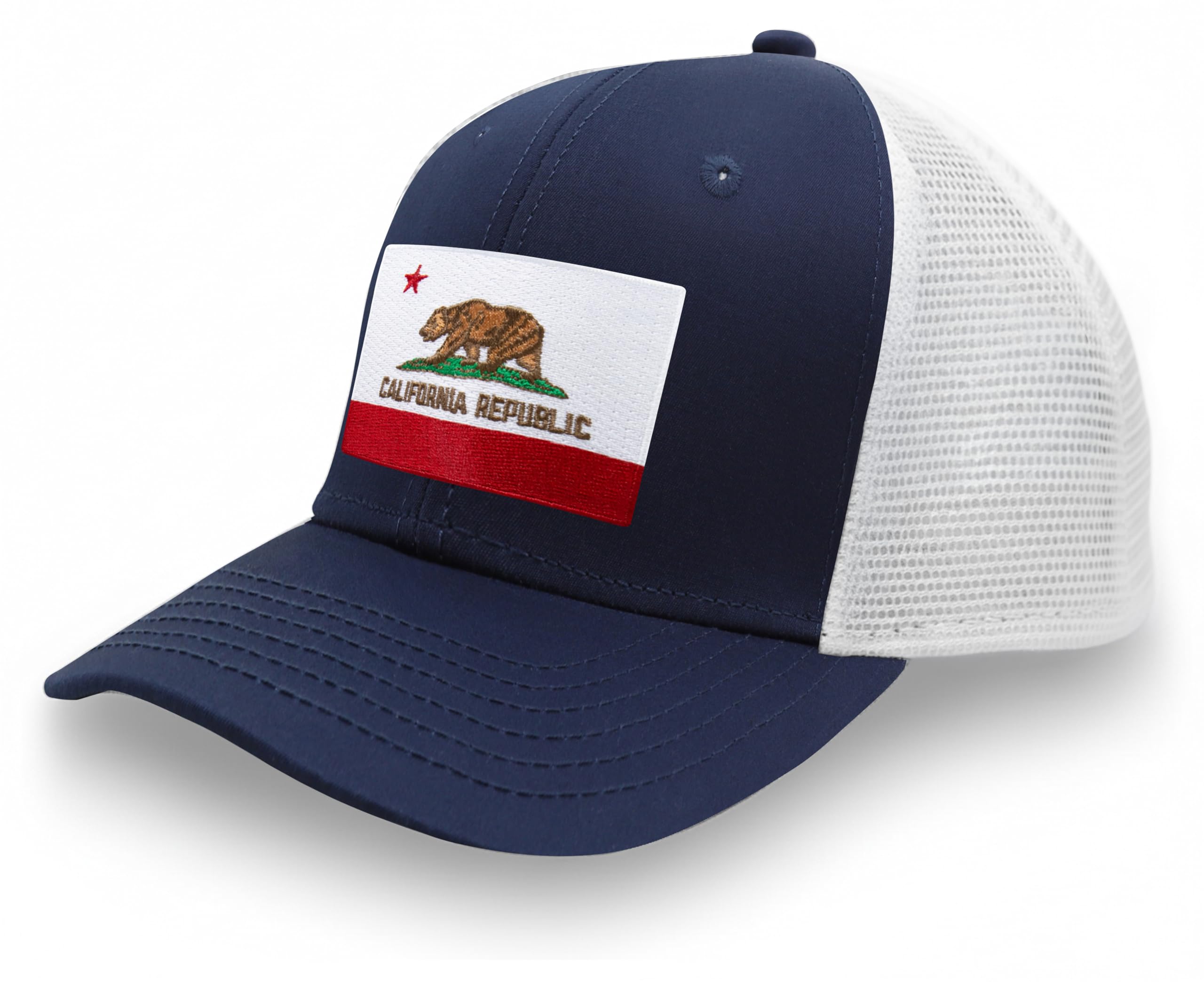 International Tie State Hat for Men and Women, Adjustable Snapback Trucker Baseball Cap with Embroidered Patch