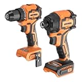Cordless Impact Driver and Drill Combo Kit (Tool Only) Compatible with Dewalt 20V Max Battery, Up to 2300 In-lbs Brushless1/4