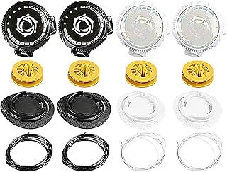 [Wesleyyy] 結ばない靴ひも - 回転バックル金属ワイヤー靴紐 | 靴の着脱を簡単に レースロック 伸縮するワンタッチゴム靴紐 | 高耐久 スニーカー用セキュリティロック付き調節可能なスポーツシューズサプライ | 子供から高齢者までも対応