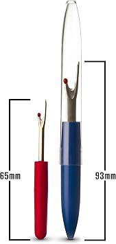 Realm Seam Ripper/Stitch Unpicker Twin Pack, Two Sizes. Tool for Hemlines, Seams, Pockets, Sewing