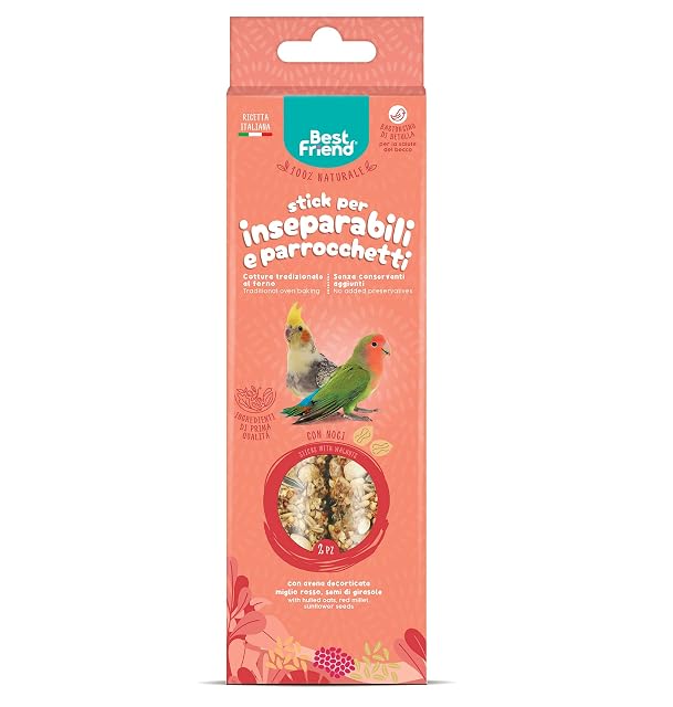 Foto 2 de 5 de Best Friend - Snacks Naturales cocidos al Horno para inseparables y periquitos. Sabrosos palitos…