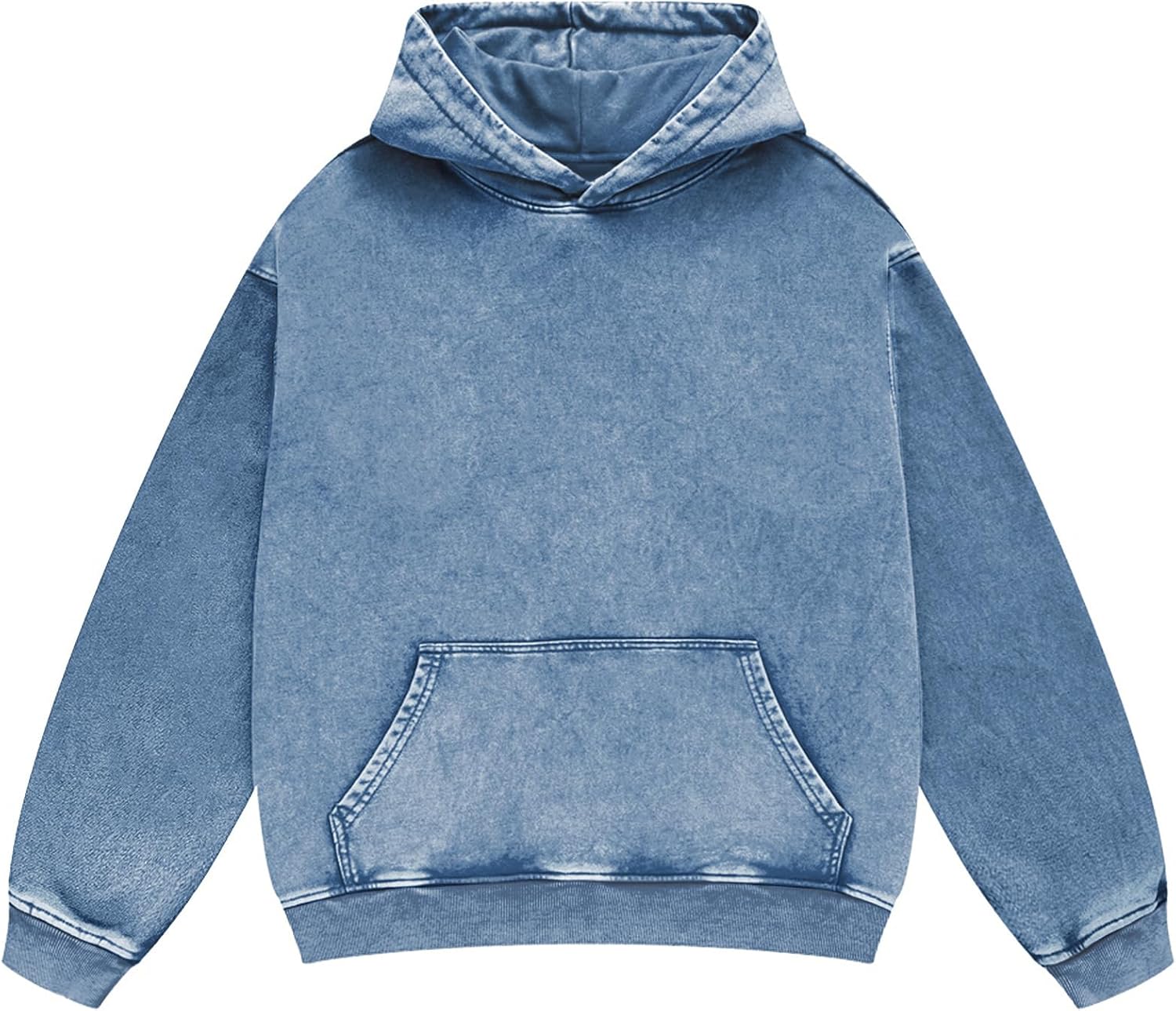 FAIABLE Womens Mens Acid Wash Hoodie Oversized Martinique Ubuy