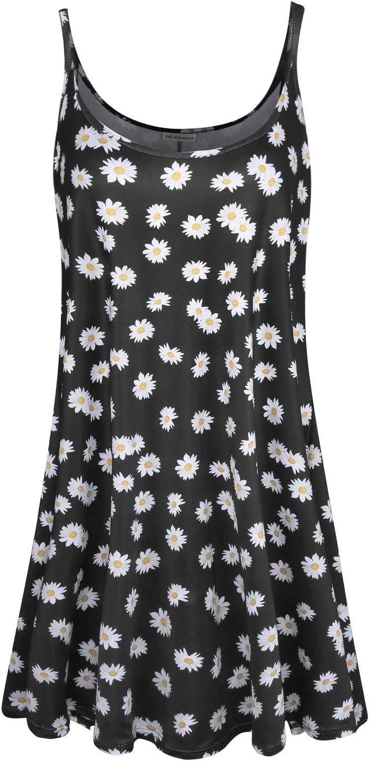 7th Element7th Element Full Slip Dress for Women Plus Size Under Dresses Shapewear Cami Dressy Spaghetti Sleeveless Underskirt