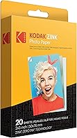 Vista 3 de Kodak Step Slim Instant Mobile Photo Printer - Kit: 20 Pack Zink Paper, Case, Photo Album, Markers, Sticker Sets