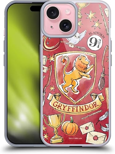 Vista 146 de Head Case Designs Funda de gel suave con licencia oficial de Harry Potter Slytherin, diseño de Reliquias de la Muerte XIII compatible con Apple