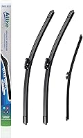 Vista 27 de ATTKE Limpiaparabrisas para todo tipo de clima, limpiaparabrisas delantero de 26 pulgadas + 22 pulgadas y limpiaparabrisas trasero de 11 pulgadas