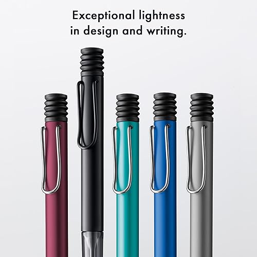 Miniatura 6 de Lamy AL-star black purple - Bolígrafo con agarre transparente y ergonómico y ancho de línea M - cuerpo de aluminio ligero - incluye recambio de gran