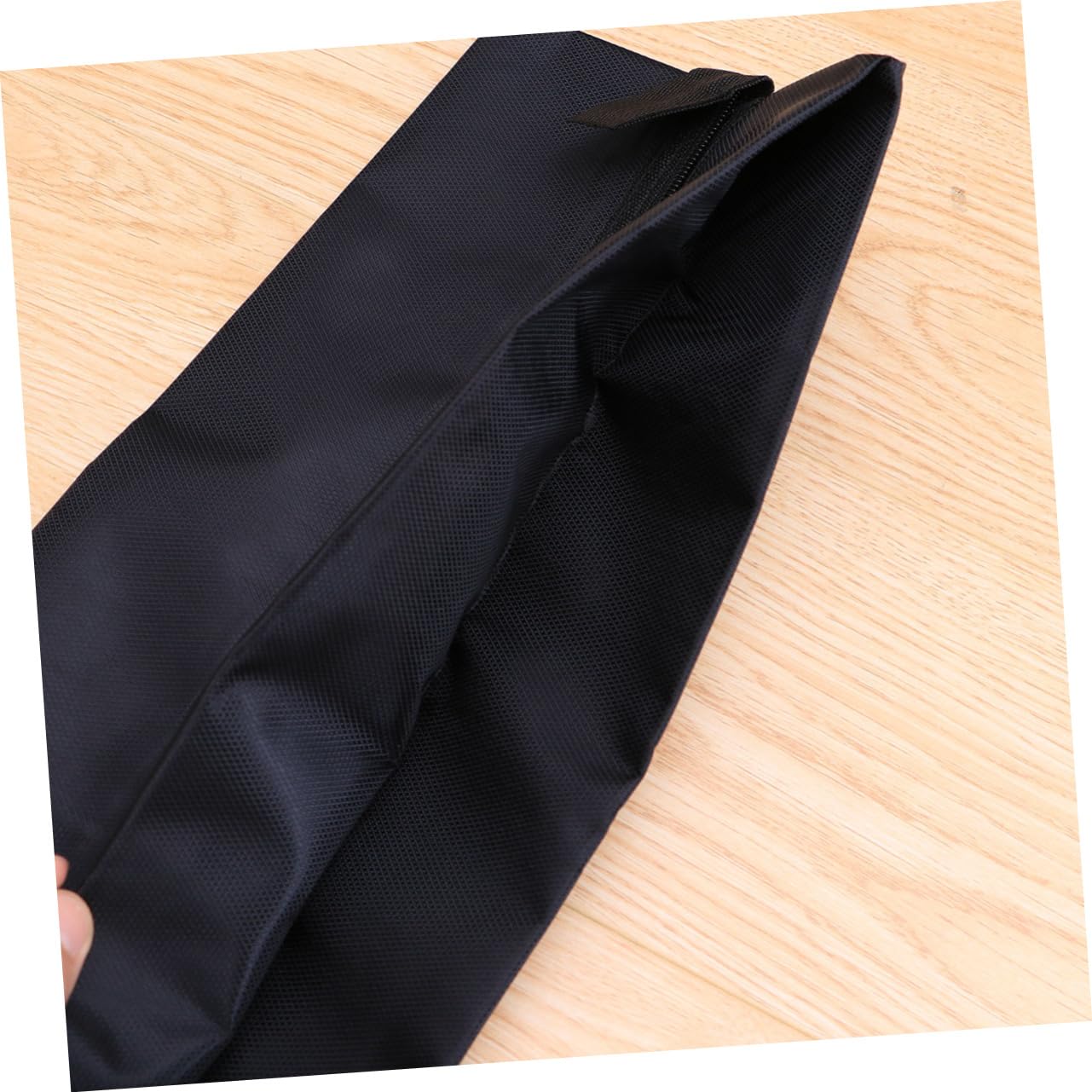 LIFKOME 4stücke Tragbare wasserdichte Oxford Schuhbeutel Für Reisen Und Freizeit Staubdichte Aufbewahrungstaschen Schwarz Multifunktionale Organizer Für Schuhe Und