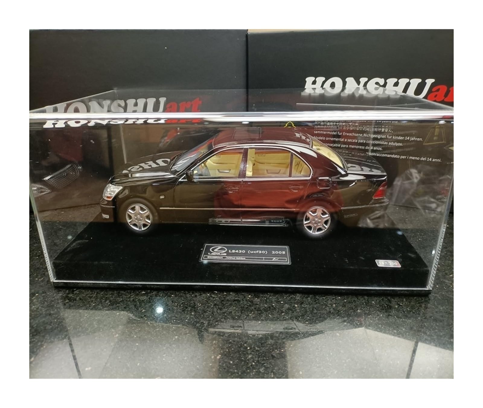 セルシオ30系　ミニカー　レクサスLS430 1/18 セルシオLS430 ミニカー1/18 - メルカリ
