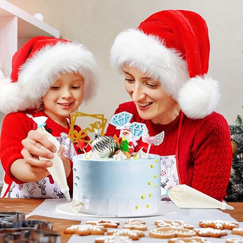 Miniatura 4 de Leconico - Juego de 110 bolsas de pastelería y puntas, bolsas de pastelería de 12 pulgadas, bolsas de glaseado antiestallido, bolsa de glaseado