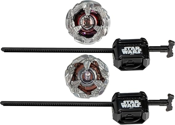 Beyblade X and Star Wars Collab The Mandalorian 3-60F vs. Moff Gideon 3-80N Multipack Set