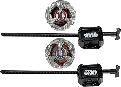 Beyblade X and Star Wars Collab The Mandalorian 3-60F vs. Moff Gideon 3-80N Multipack Set