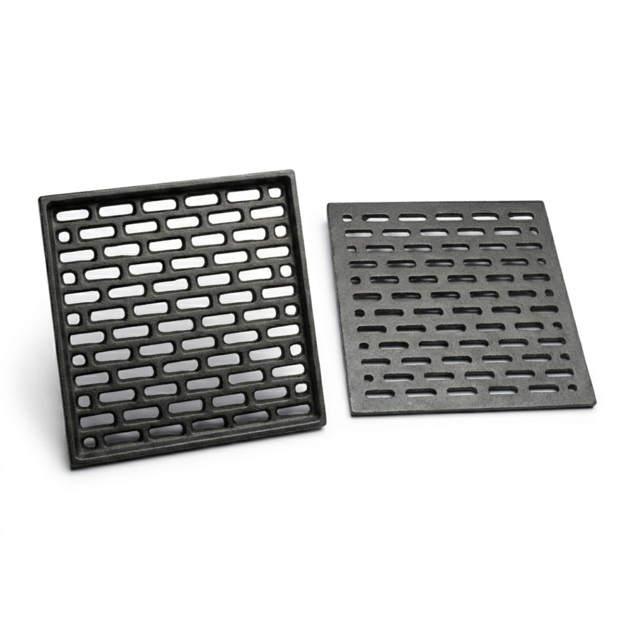 Lunaway Lüftungsgitter aus Gusseisen für Kamin und Ofen | Umfangsdicke 1,5 cm | Mitteldicke 1 cm (20 x 20 cm)